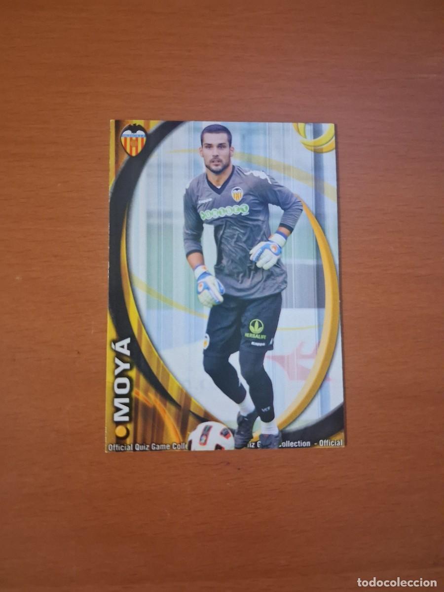 Cromos de Futebol: Mundicromo Official Quiz Game Collection 2010 2011 Valencia CF 59 Moya
