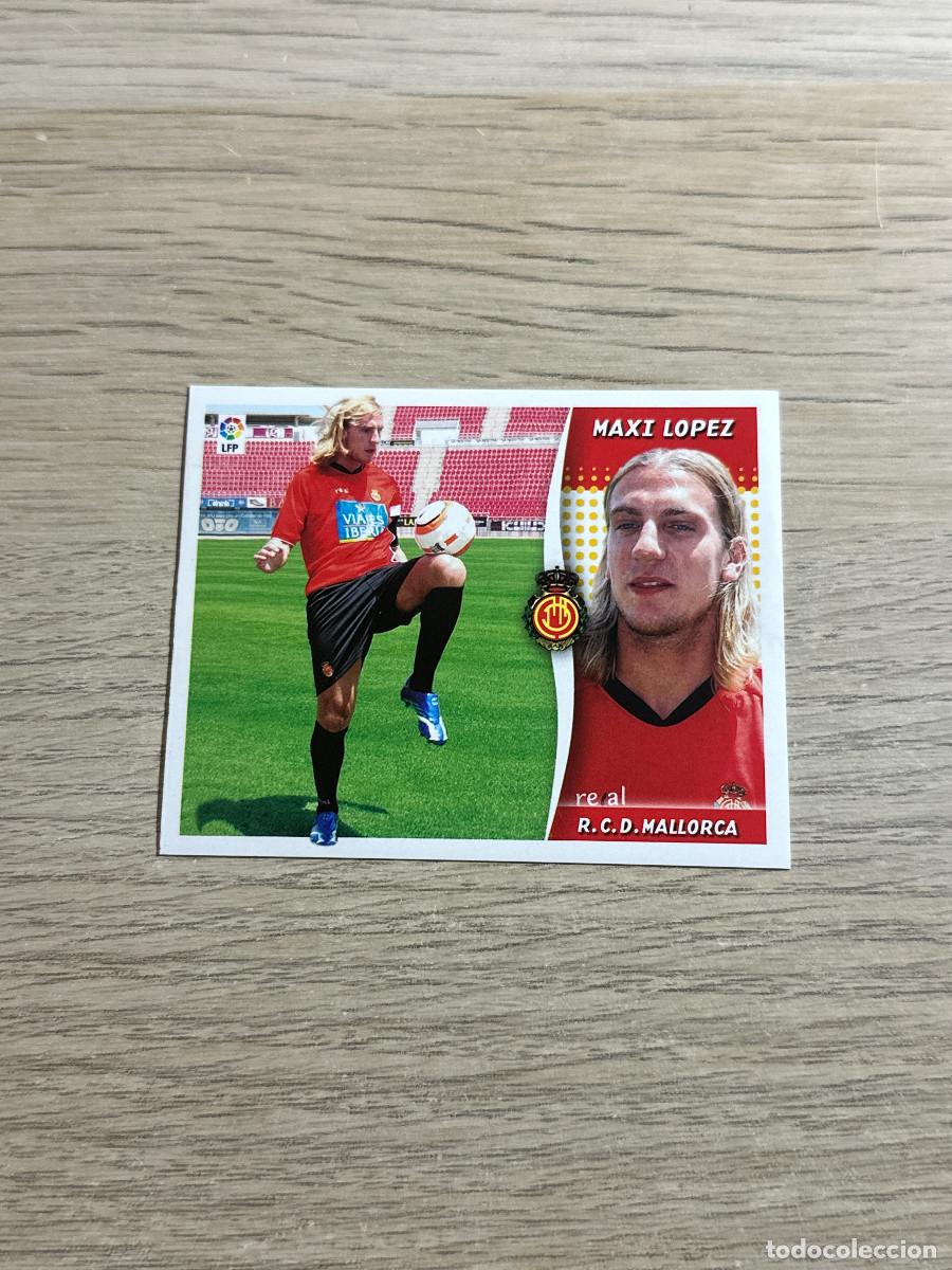 Football Stickers: MAXI LOPEZ MALLORCA ULTIMOS FICHAJES 7 ESTE LIGA 2006 2007 06 07 SIN NUNCA PEGADO