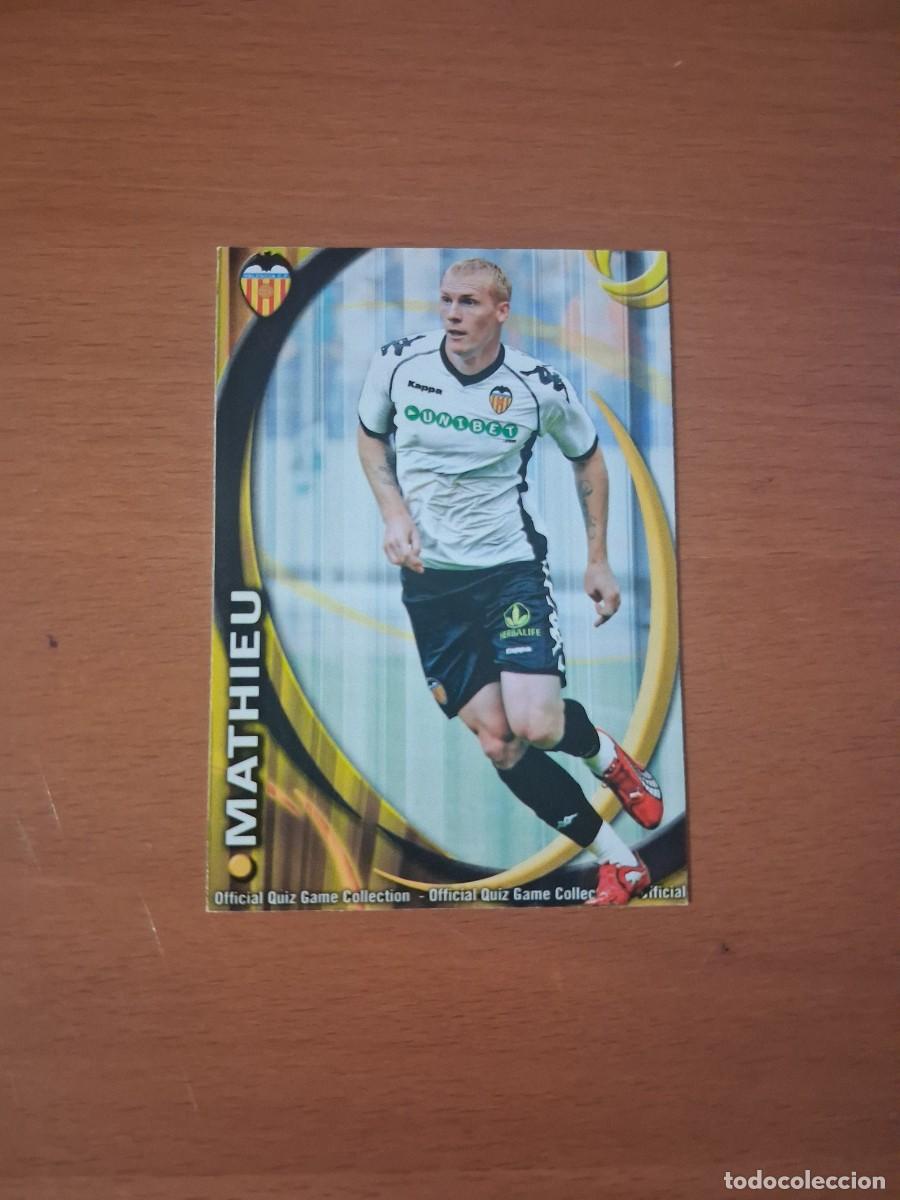 Figurine di Calcio: Mundicromo Official Quiz Game Collection 2010 2011 Valencia CF 64 Mathieu