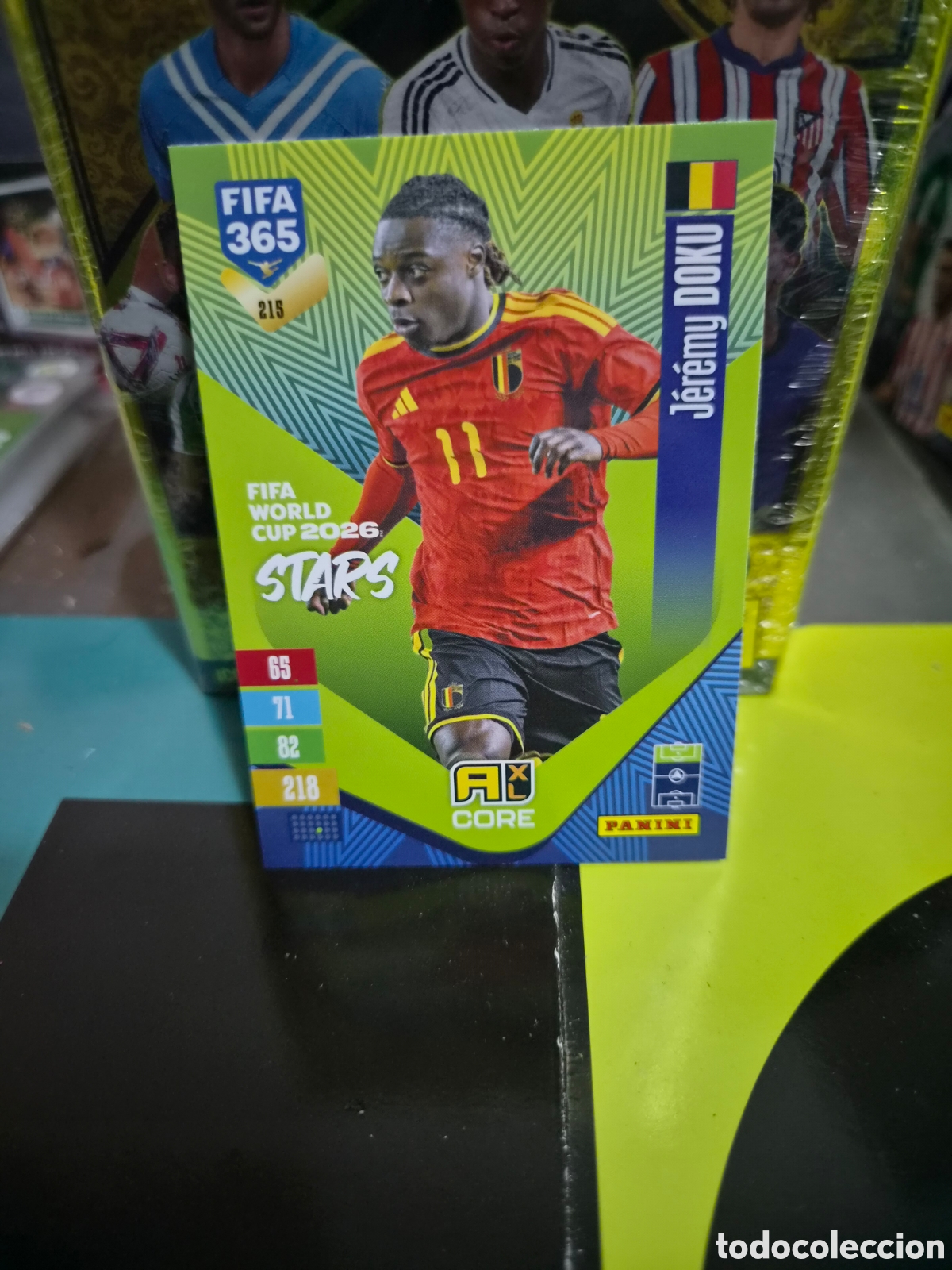 Figurine di Calcio: N&deg;215 Jeremy Doku FIFA 365 2027