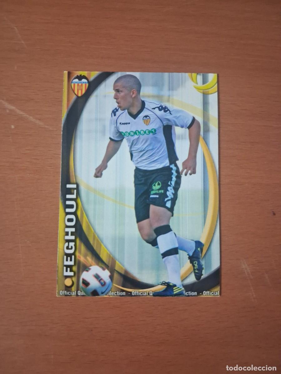 Figurine di Calcio: Mundicromo Official Quiz Game Collection 2010 2011 Valencia CF 65 Feghouli