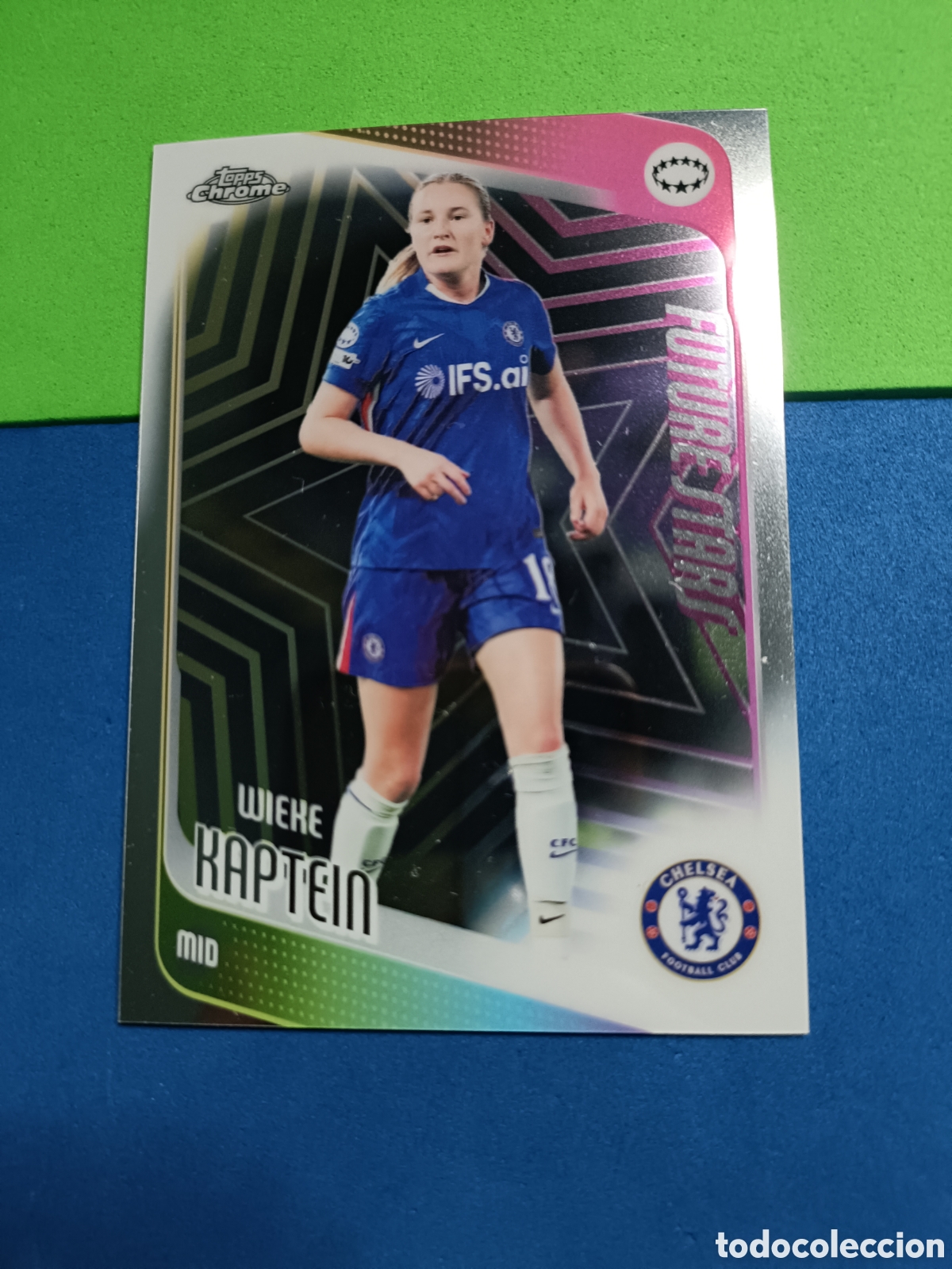 Figurine di Calcio: Topps Chrome UEFA Women's Champions League 2025 2026 - 43 Kaptein