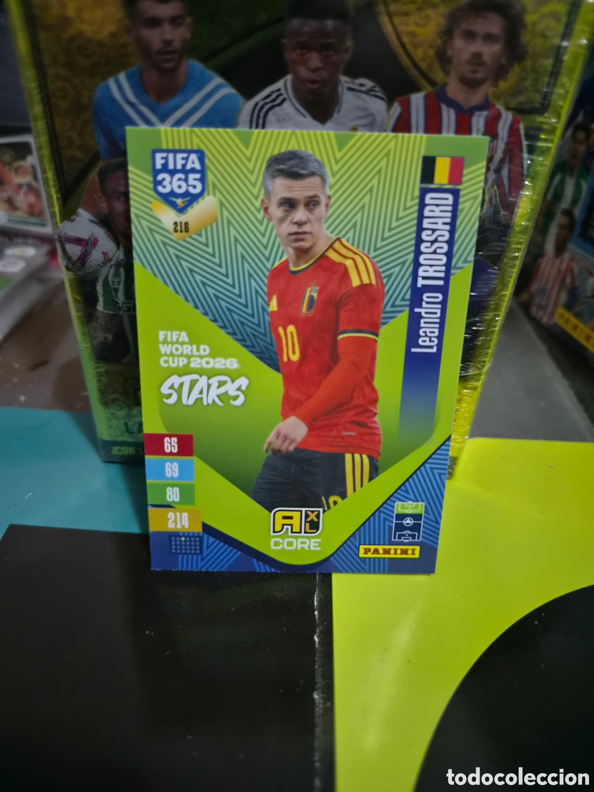 Figurine di Calcio: N&deg;216 Leandro Trossard FIFA 365 2027