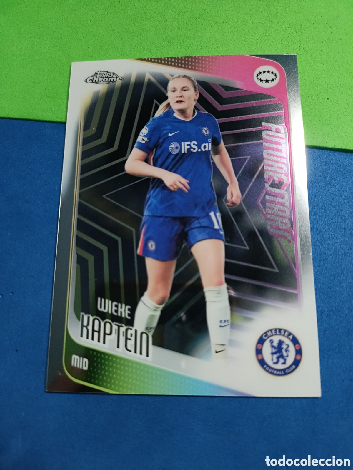 Figurine di Calcio: Topps Chrome UEFA Women's Champions League 2025 2026 - 43 Kaptein