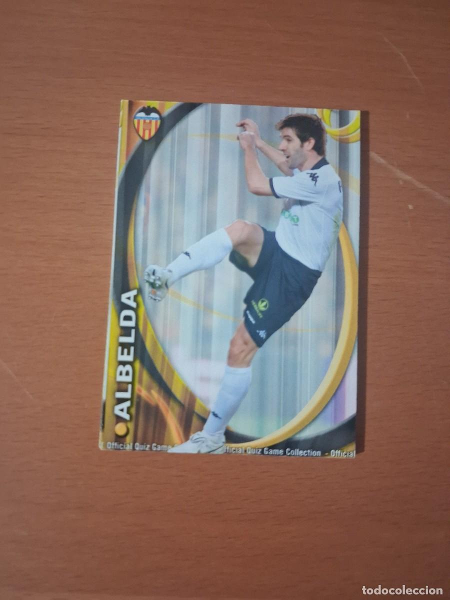 Fu&szlig;ball-Sticker: Mundicromo Official Quiz Game Collection 2010 2011 Valencia CF 68 Albelda