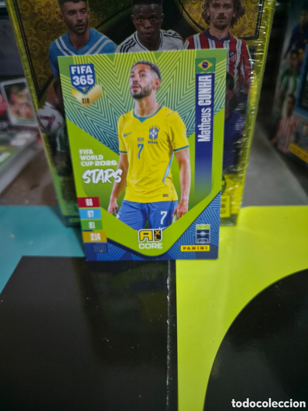 Fu&szlig;ball-Sticker: N&deg;218 Matheus Cunha FIFA 365 2027