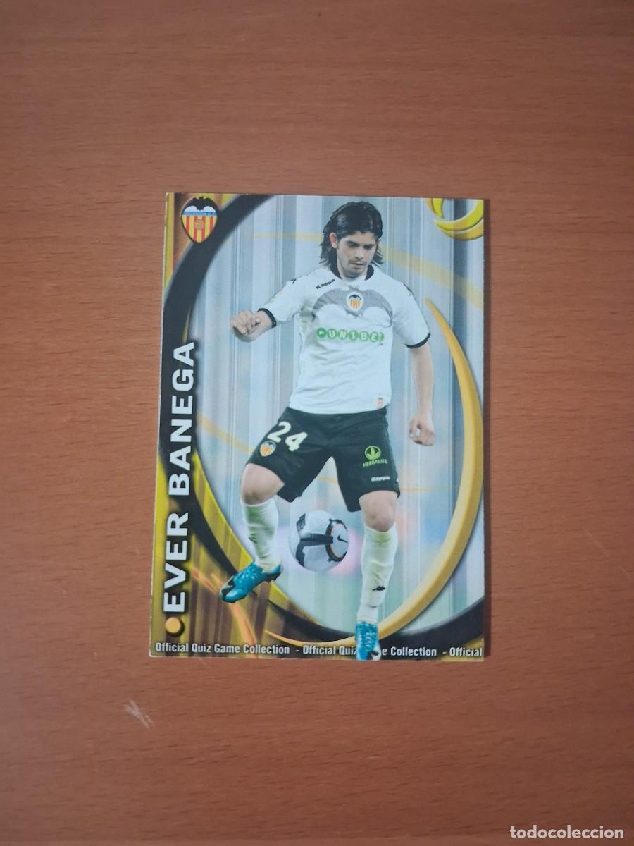 Fu&szlig;ball-Sticker: Mundicromo Official Quiz Game Collection 2010 2011 Valencia CF 69 Ever Banega