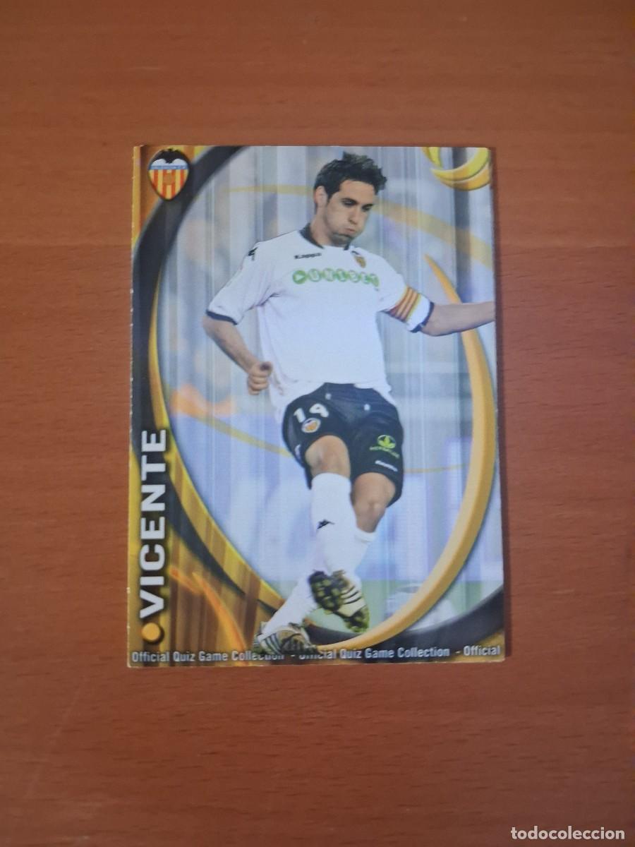 Fu&szlig;ball-Sticker: Mundicromo Official Quiz Game Collection 2010 2011 Valencia CF 70 Vicente