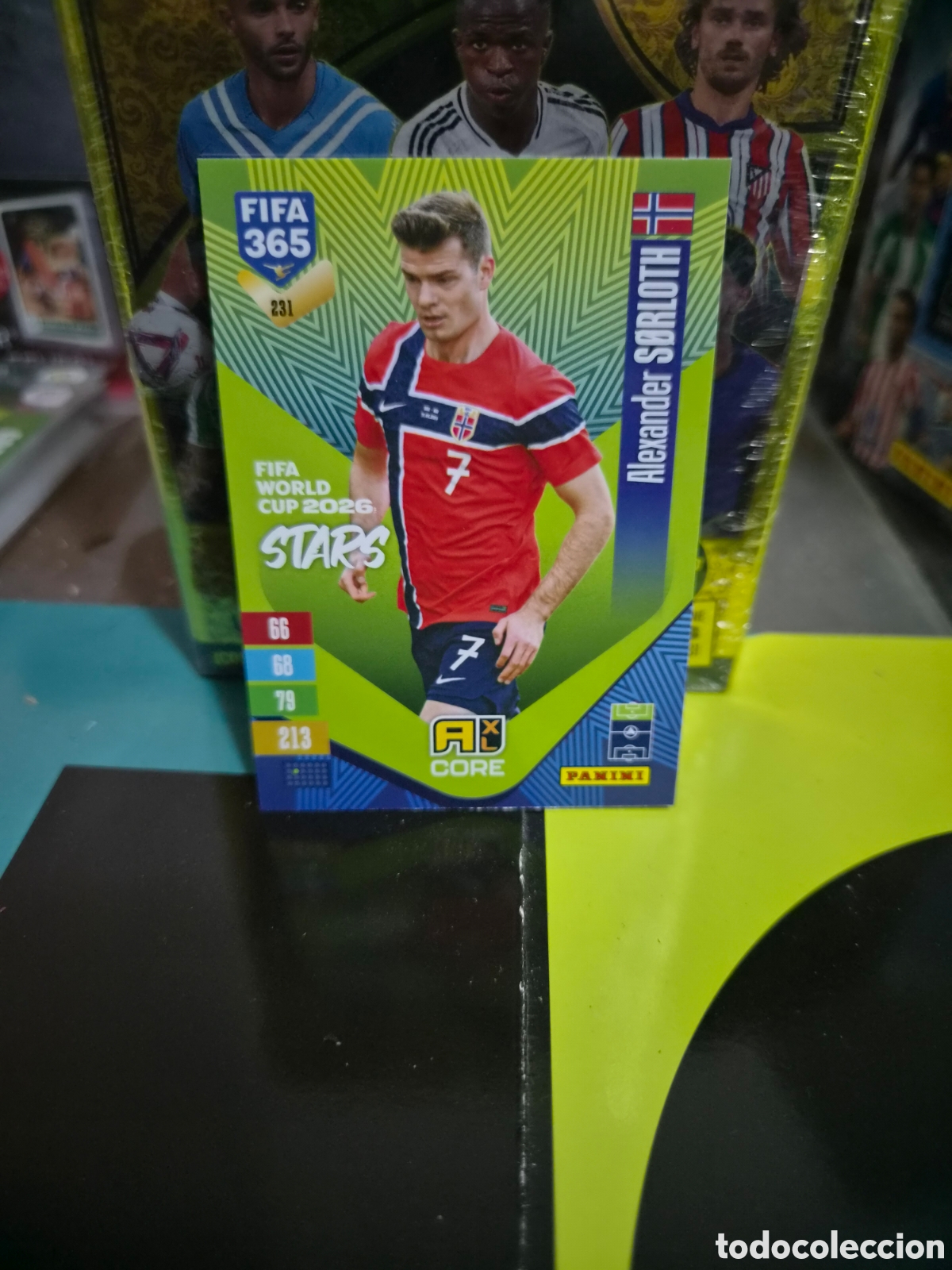 Fu&szlig;ball-Sticker: N&deg;231 Aleksander S&oslash;rloth FIFA 365 2027