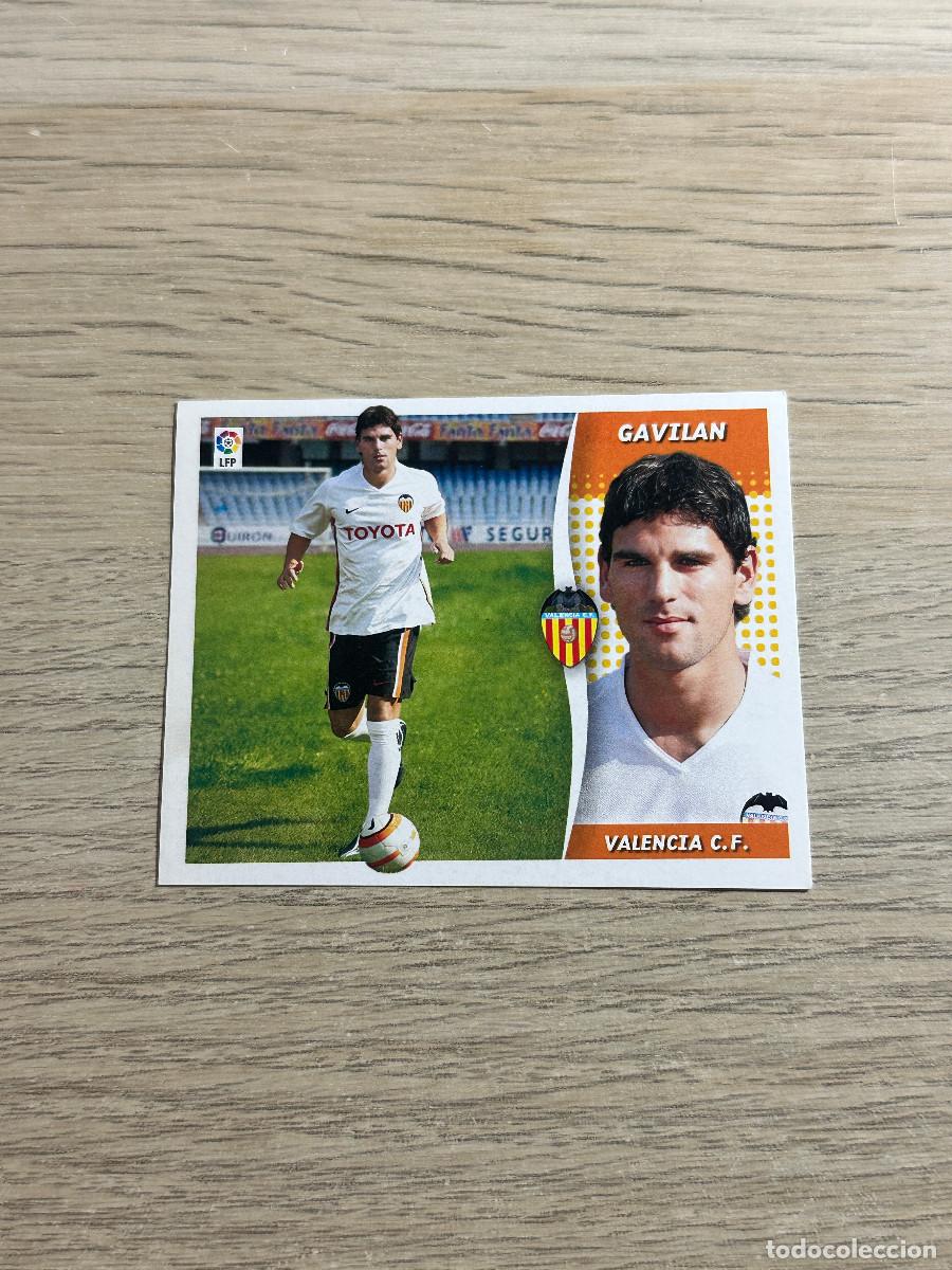 Football Stickers: GAVILAN VALENCIA ULTIMOS FICHAJES 10 ESTE LIGA 2006 2007 06 07 SIN NUNCA PEGADO