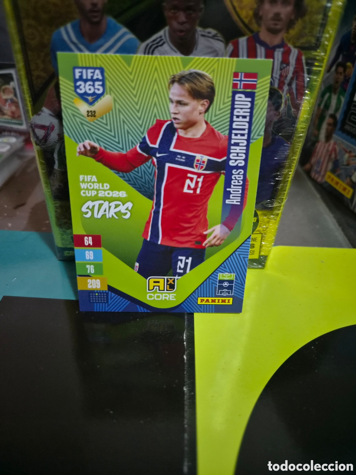 Football Stickers: N&deg;232 Andreas Schjelderup FIFA 365 2027