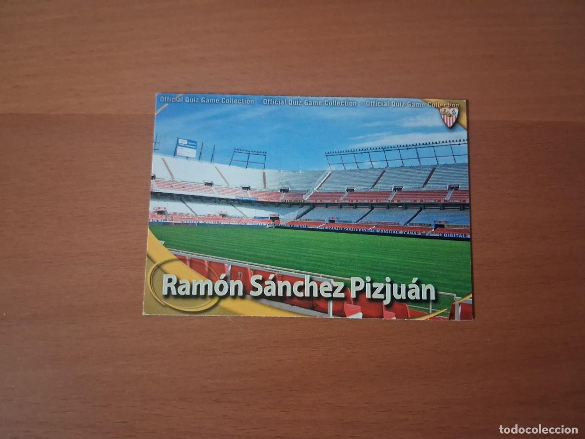 Football Stickers: Mundicromo Official Quiz Game Collection 2010 2011 Sevilla FC 83 Ramon Sanchez Pizjuan Estadio