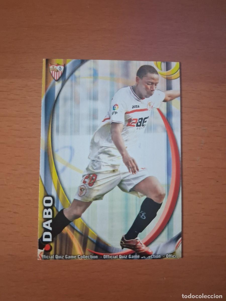 Football Stickers: Mundicromo Official Quiz Game Collection 2010 2011 Sevilla FC 89 Dabo