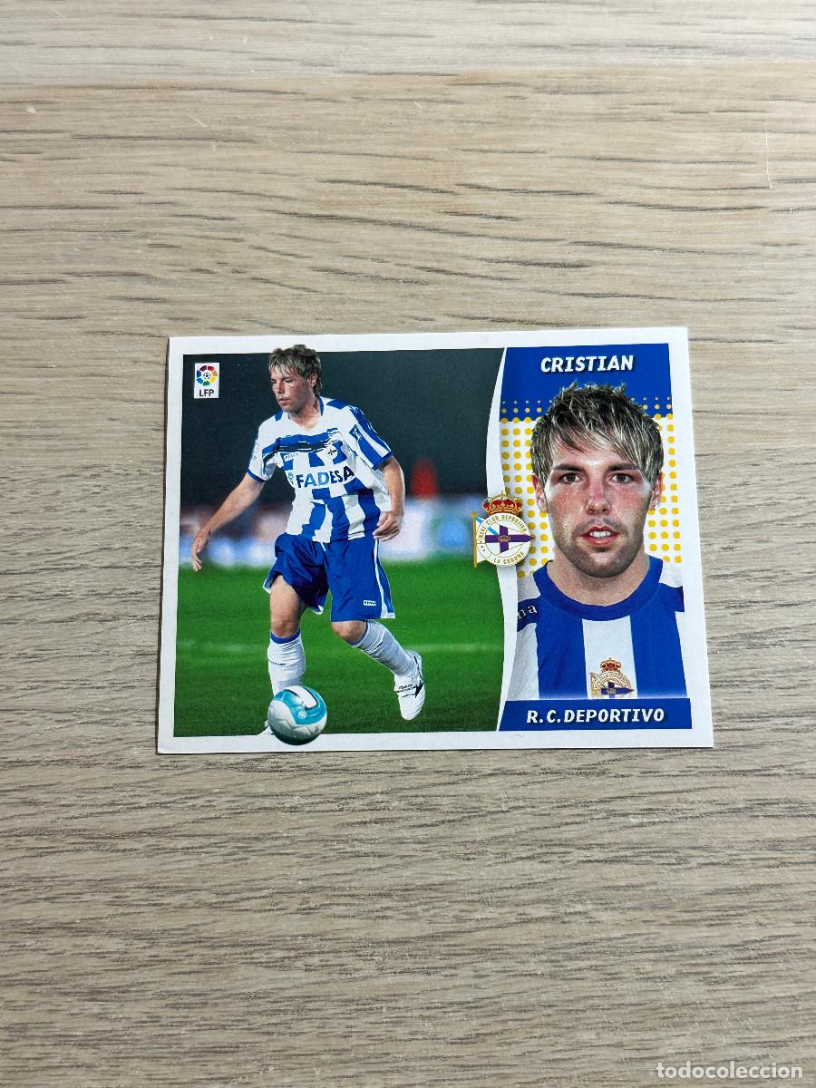 Football Stickers: CRISTIAN DEPORTIVO ULTIMOS FICHAJES 20 ESTE LIGA 2006 2007 06 07 SIN NUNCA PEGADO
