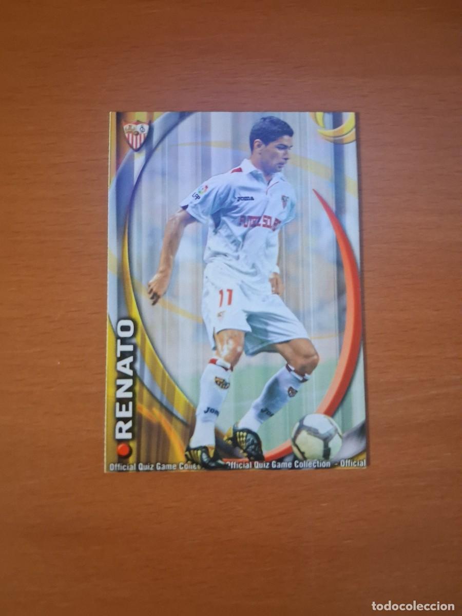 Football Stickers: Mundicromo Official Quiz Game Collection 2010 2011 Sevilla FC 96 Renato