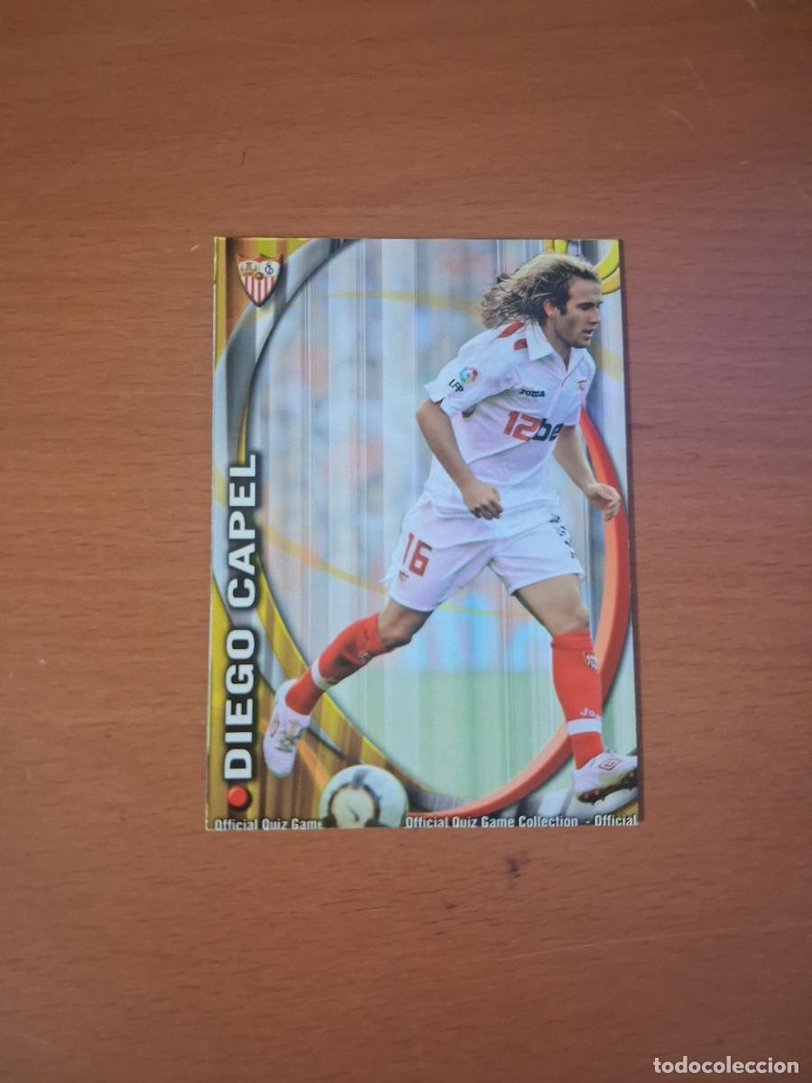 Football Stickers: Mundicromo Official Quiz Game Collection 2010 2011 Sevilla FC 98 Diego Capel