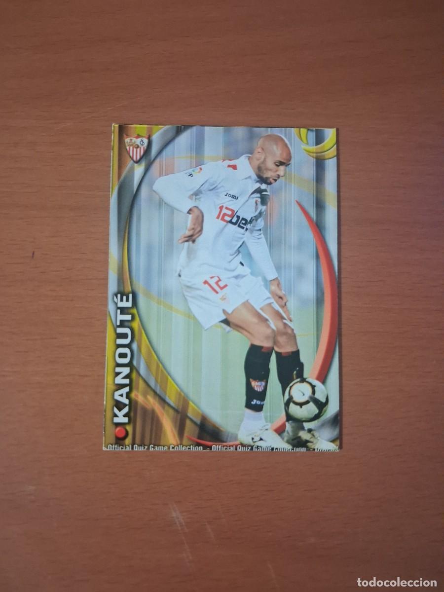 Football Stickers: Mundicromo Official Quiz Game Collection 2010 2011 Sevilla FC 100 Kanoute