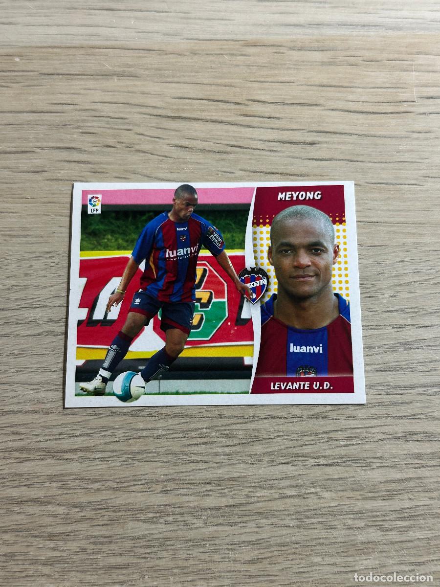 Cromos de f&uacute;tbol: MEYONG LEVANTE ULTIMOS FICHAJES 27 ESTE LIGA 2006 2007 06 07 SIN NUNCA PEGADO