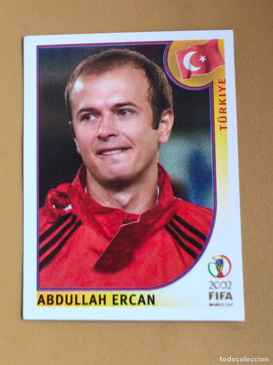 Cromos de f&uacute;tbol: ercan, corea japon 2002. fifa