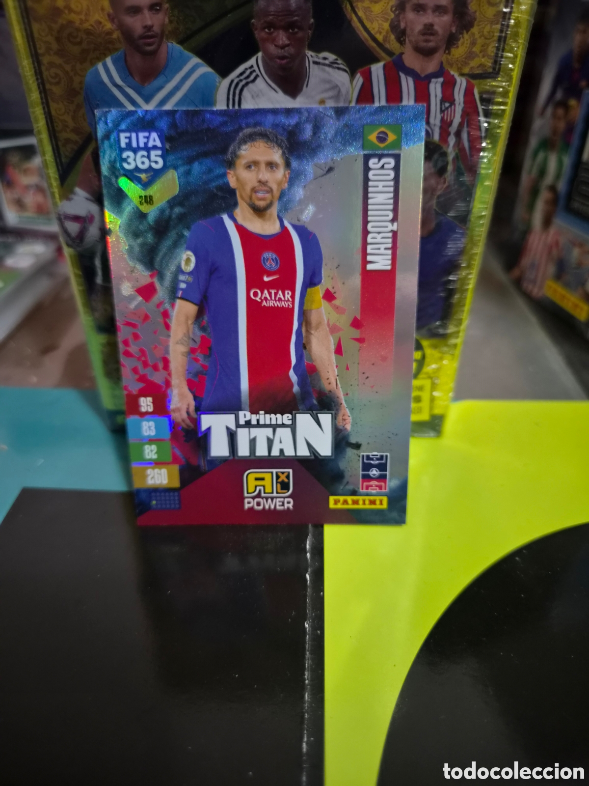 Cromos de Futebol: N&deg;248 Prime Titan Marquinhos FIFA 365 2027