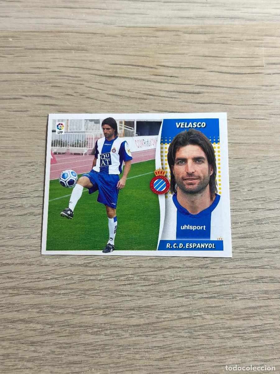Cromos de Futebol: VELASCO ESPANYOL ULTIMOS FICHAJES 42 ESTE LIGA 2006 2007 06 07 SIN NUNCA PEGADO