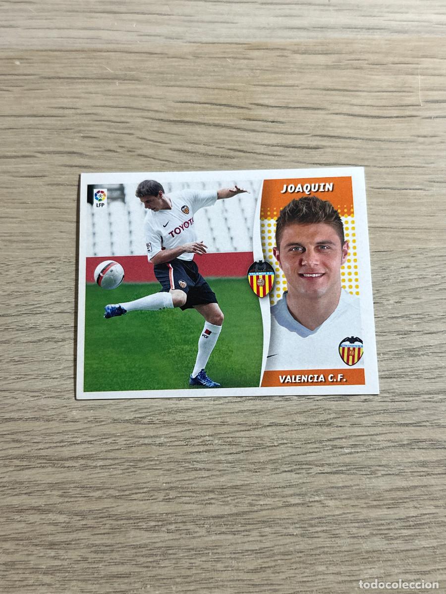 Cromos de Futebol: JOAQUIN VALENCIA ULTIMOS FICHAJES 43 ESTE LIGA 2006 2007 06 07 SIN NUNCA PEGADO