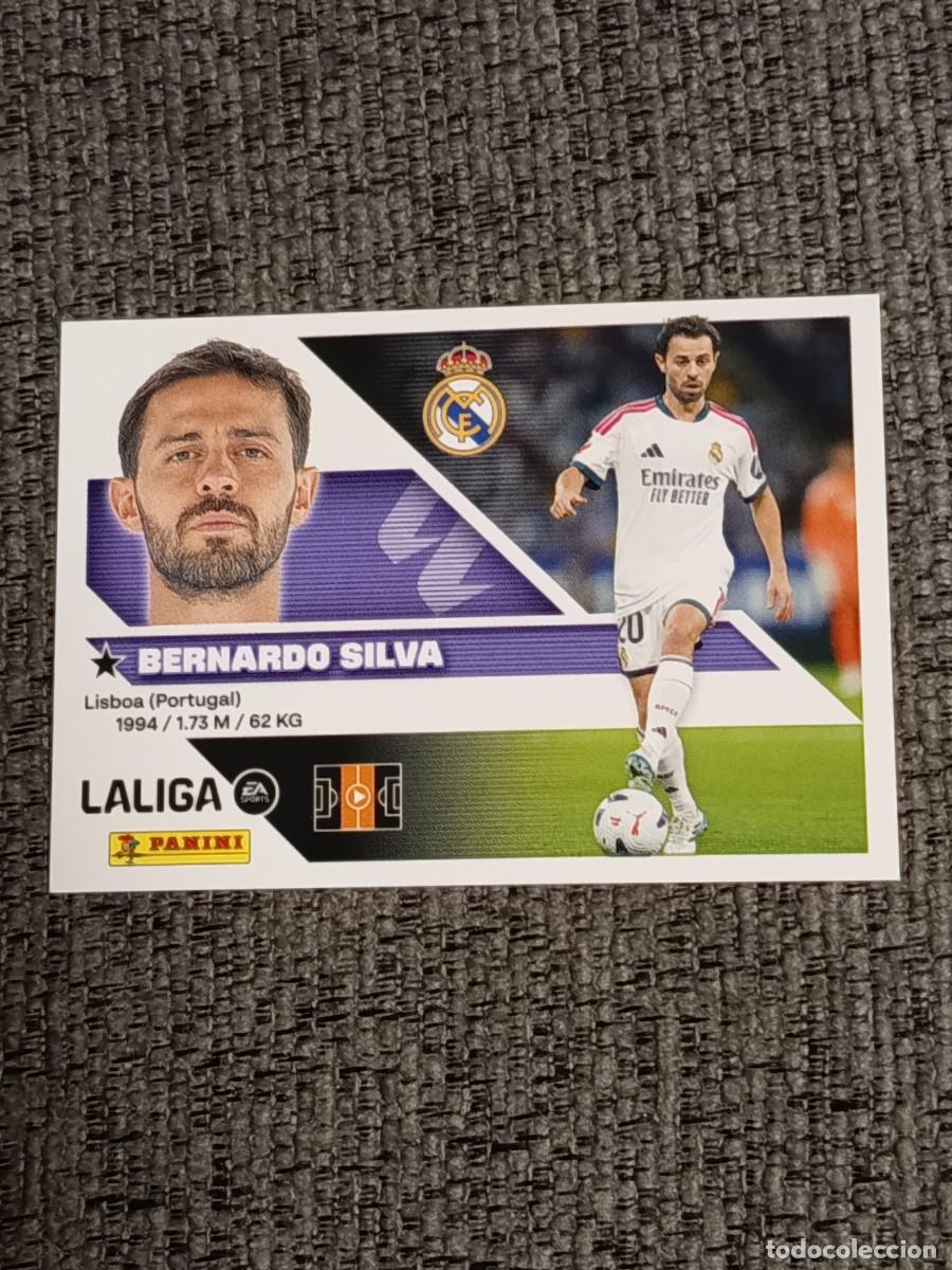 Cromos de Futebol: Liga este 26 27 Panini BERNARDO SILVA FICHAJE 21 REAL MADRID nuevo
