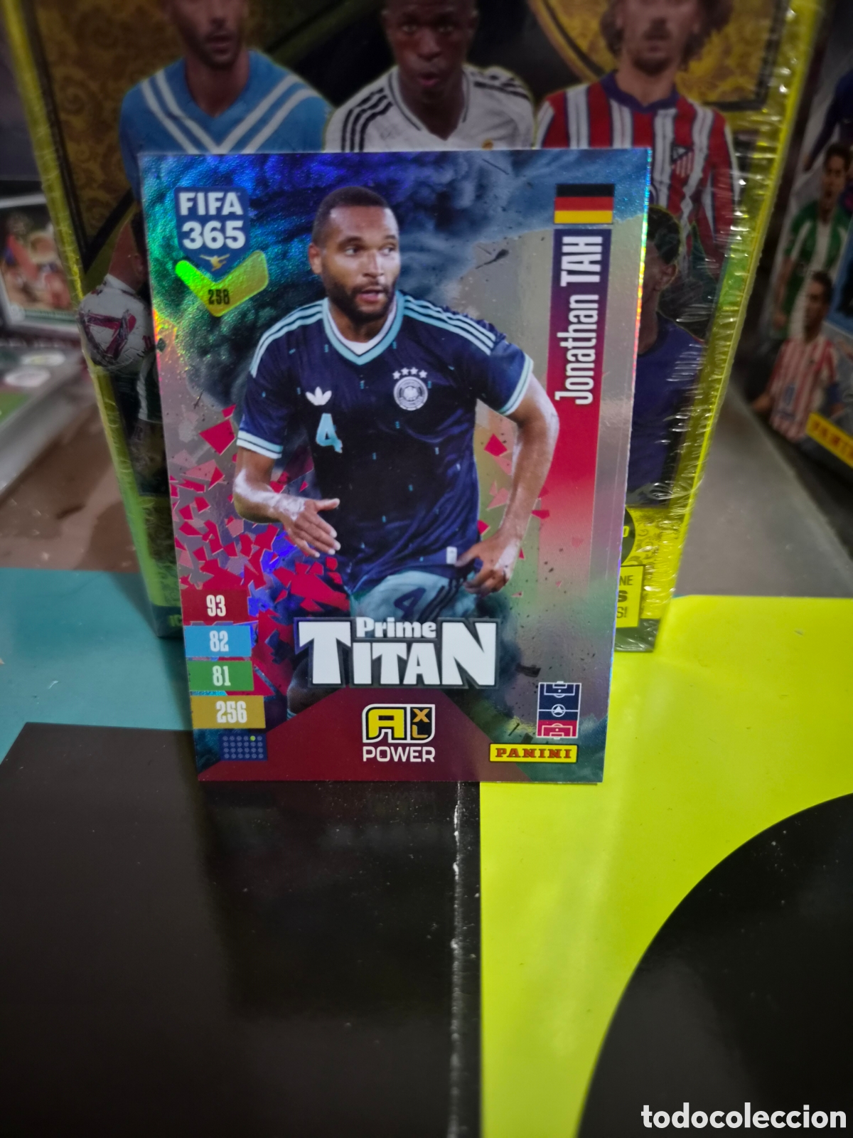 Cromos de Futebol: N&deg;258 Jonathan Tah FIFA 365 2027