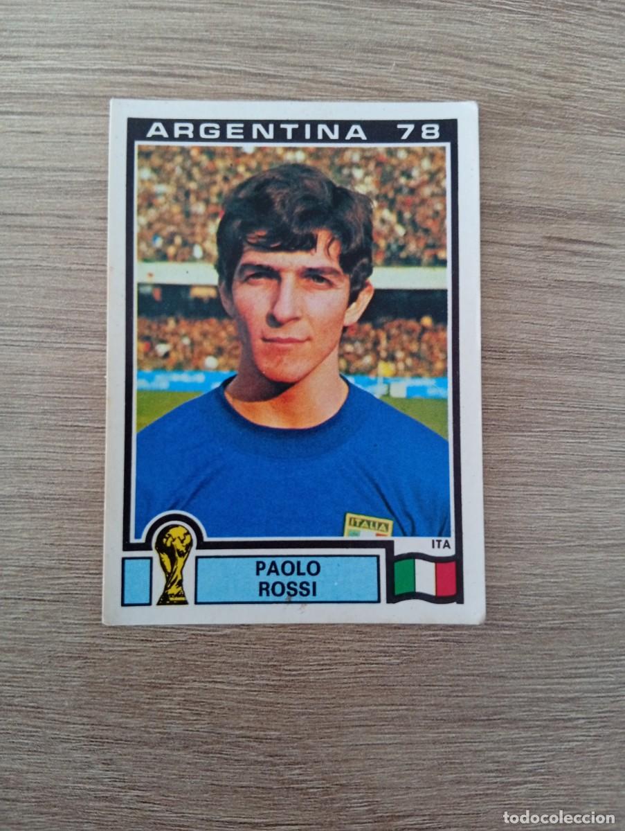 Football Stickers: PAOLO ROSSI 112 ITALIA PANINI MUNDIAL ARGENTINA 78-ARGENTINA 1978 SIN PEGAR NUNCA PEGADO
