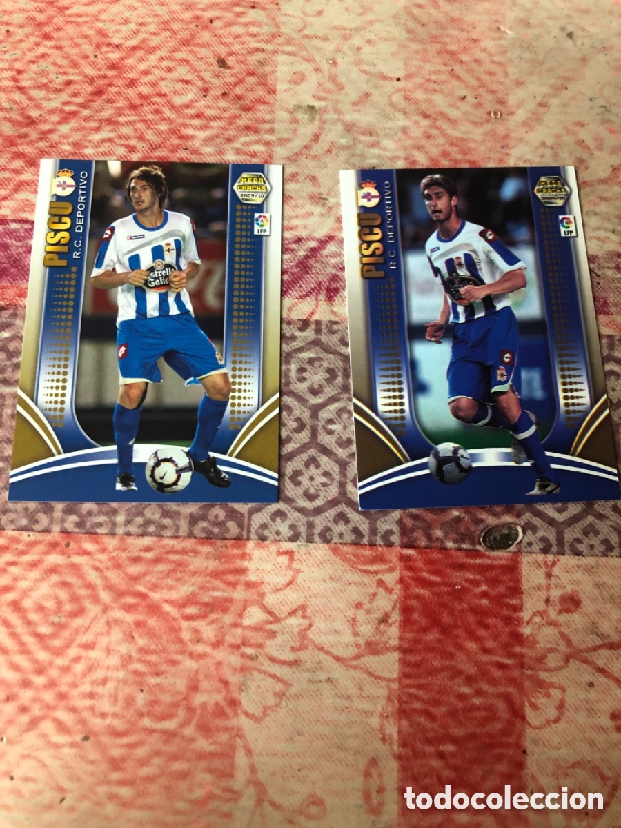 Cartes &agrave; collectionner de Football: MEGACRACKS 2009 2010 09 10 PANINI PISCU 79 CORREGIDO Y ERROR DEPORTIVO CORU&Ntilde;A