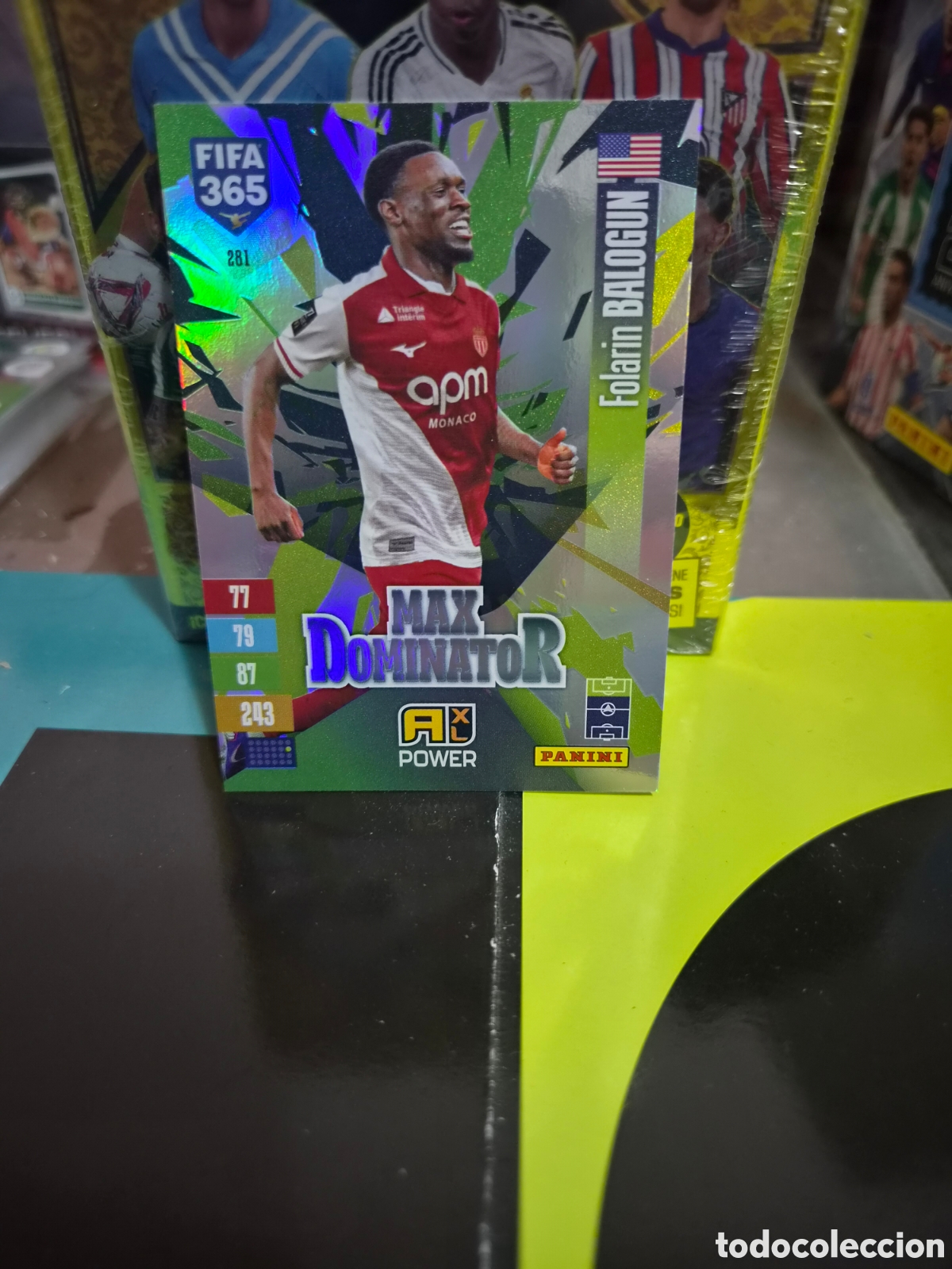 Cartes &agrave; collectionner de Football: N&deg;281 Max Dominator Folarin Balogun FIFA 365 2027