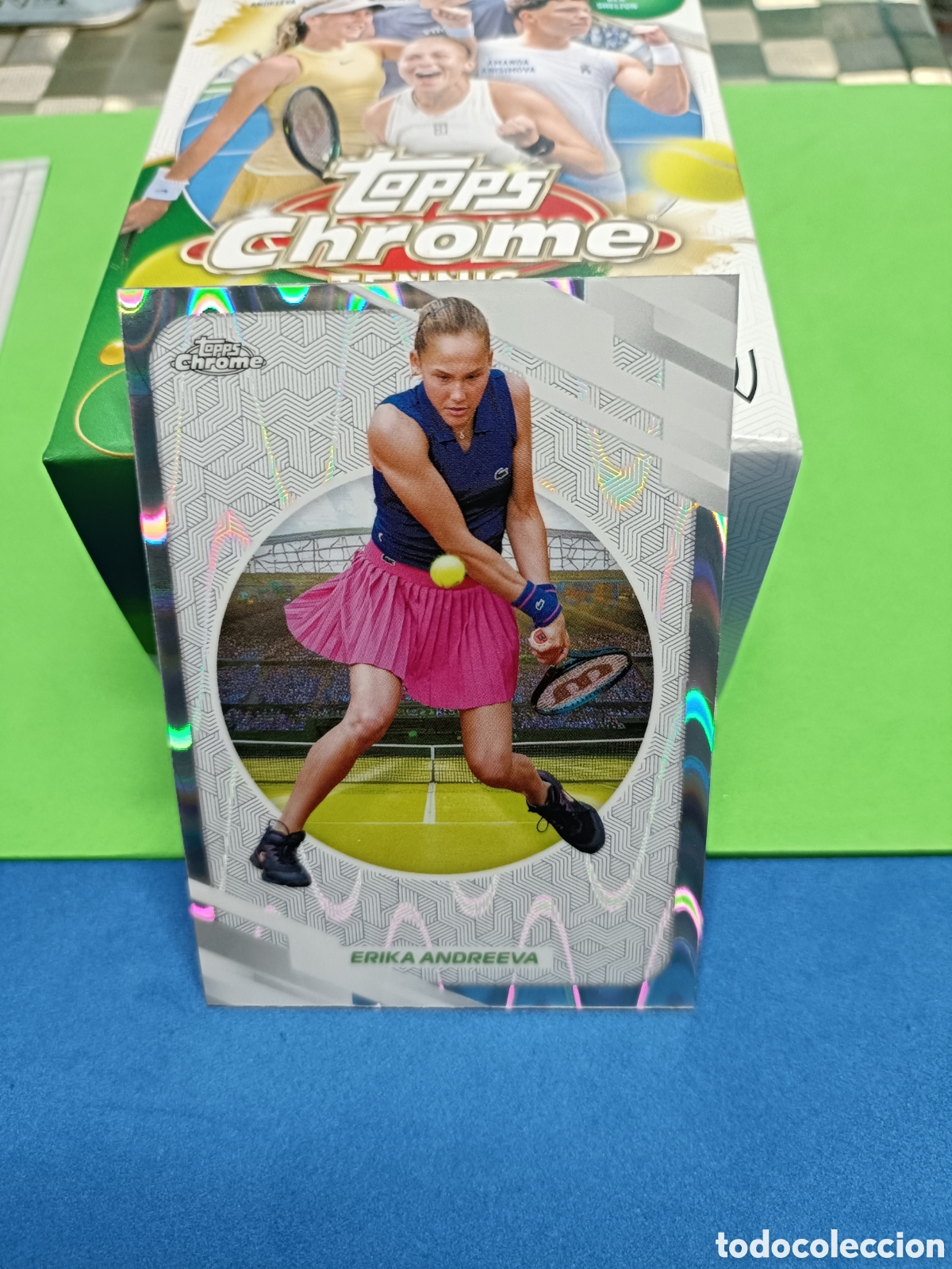 Cartes &agrave; collectionner de Football: 2026 Topps chrome tennis - Paralela 103 Andreeva