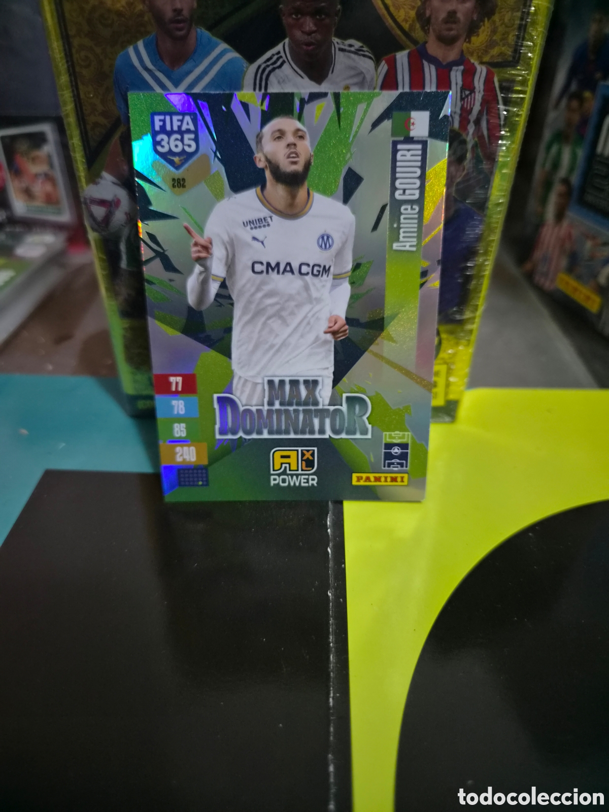Cartes &agrave; collectionner de Football: N&deg;282 Max Dominator Amine Gouiri FIFA 365 2027
