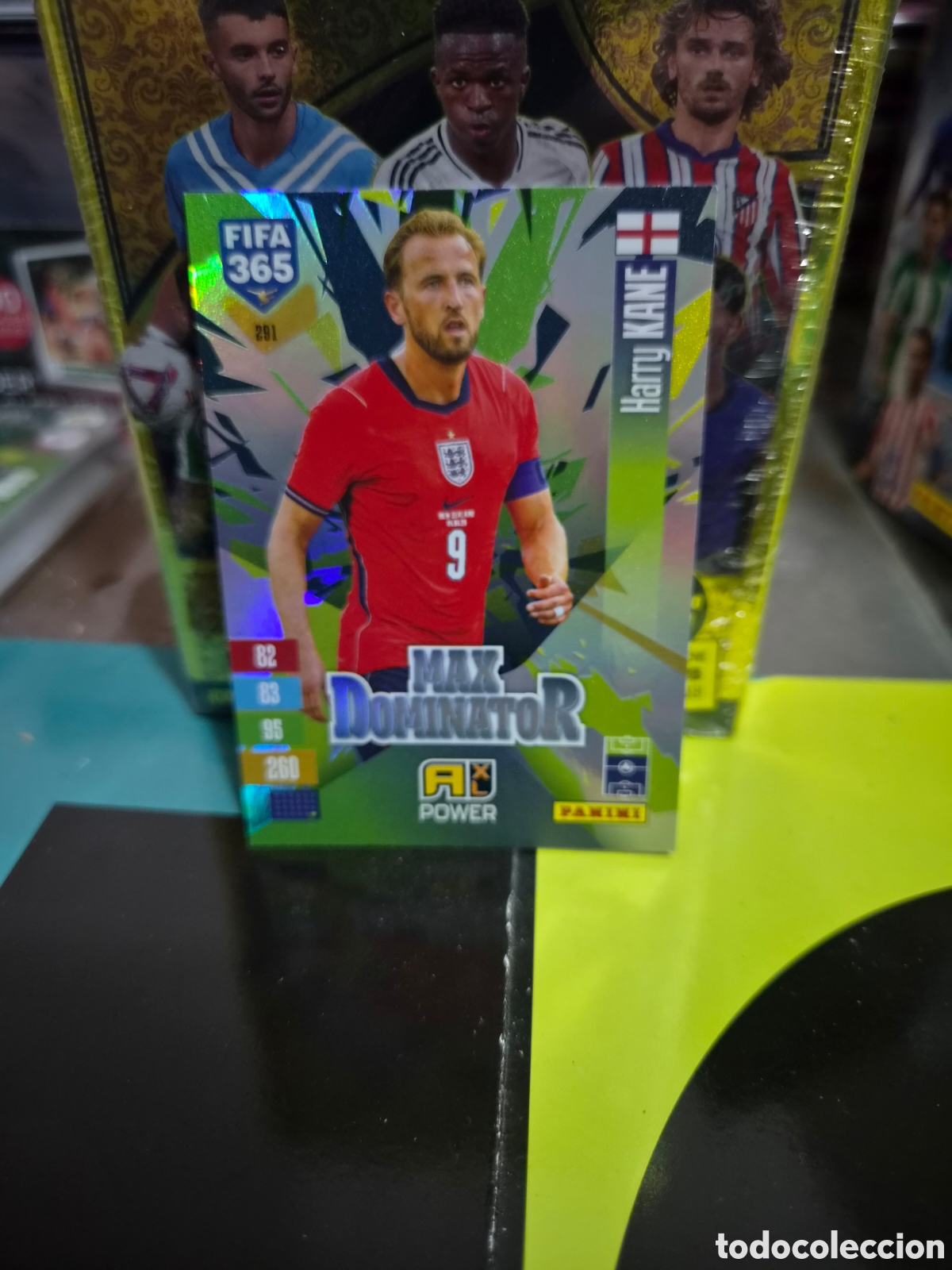 Cartes &agrave; collectionner de Football: N&deg;291 Max Dominator Harry Kane FIFA 365 2027