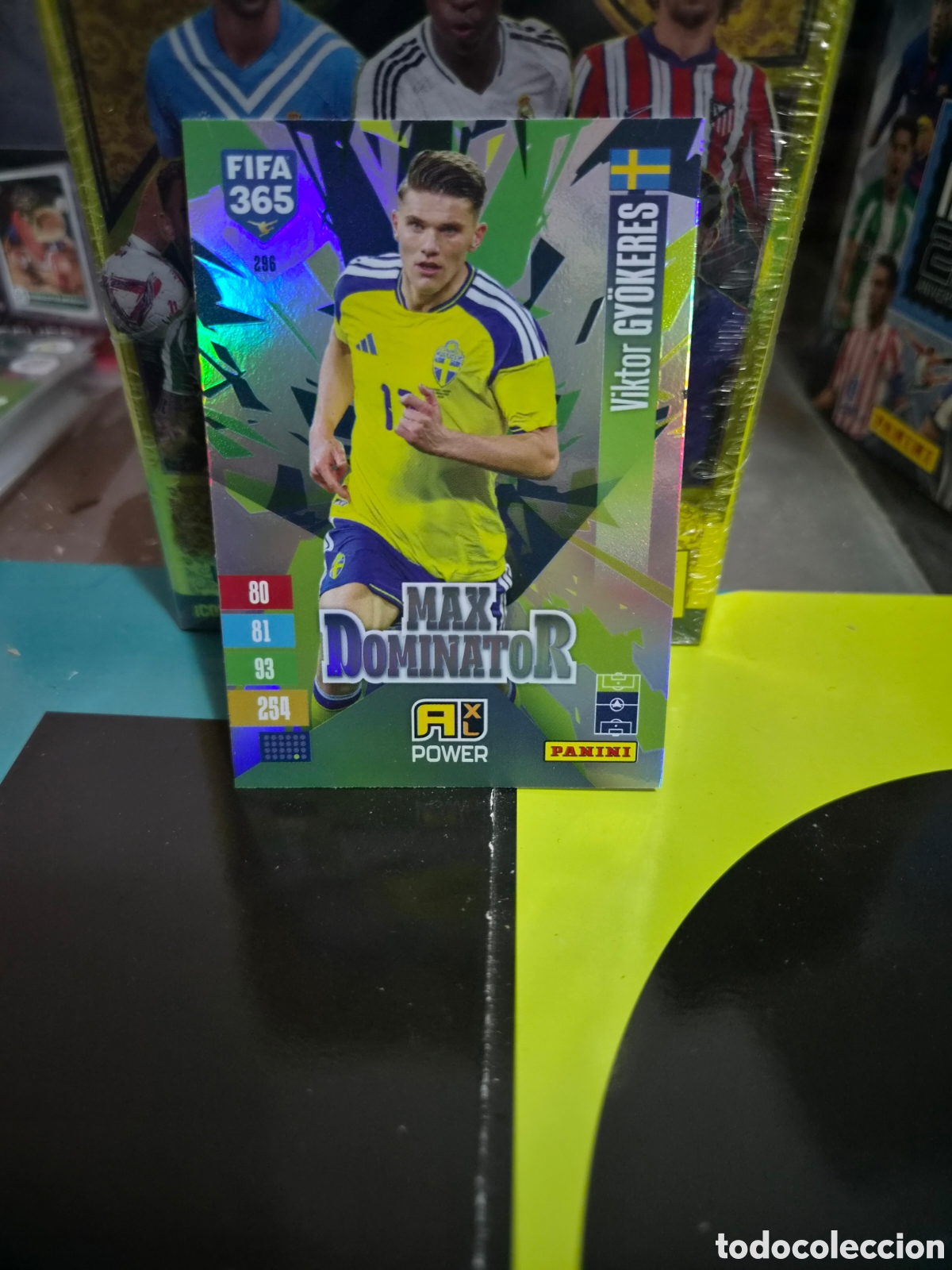 Cartes &agrave; collectionner de Football: N&deg;296 Max Dominator Viktor Gy&ouml;keres FIFA 365 2027
