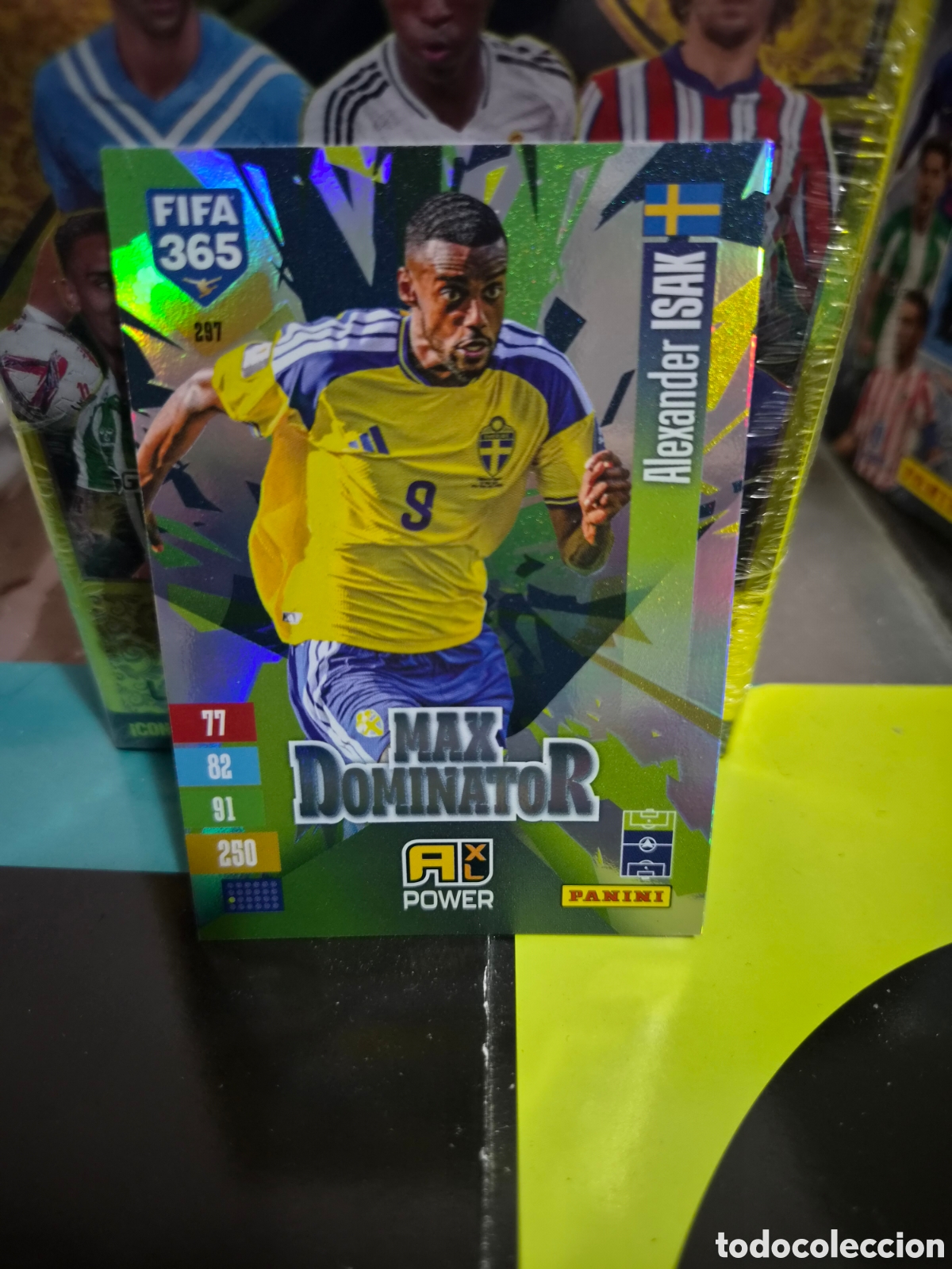 Cartes &agrave; collectionner de Football: N&deg;297 Max Dominator Aleksander Isak FIFA 365 2027