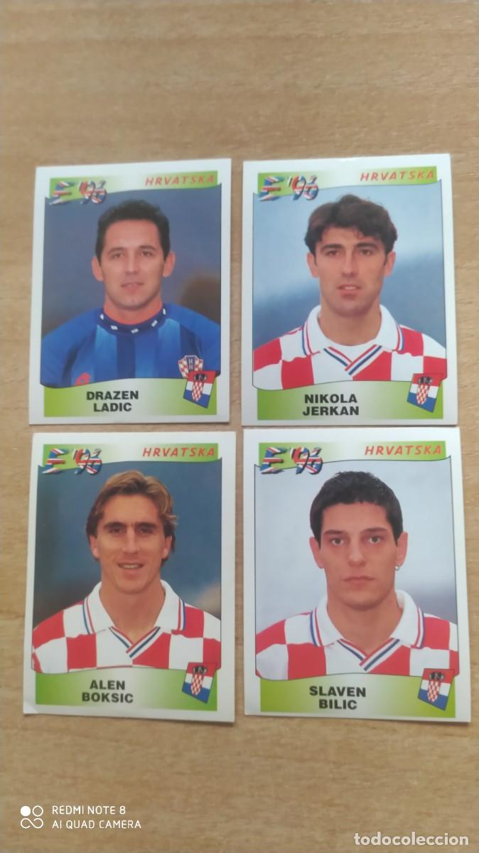 Fu&szlig;ball-Sticker: CROACIA 337 DRAZEN LADIC EURO 96 EUROCOPA 1996 PANINI - C7