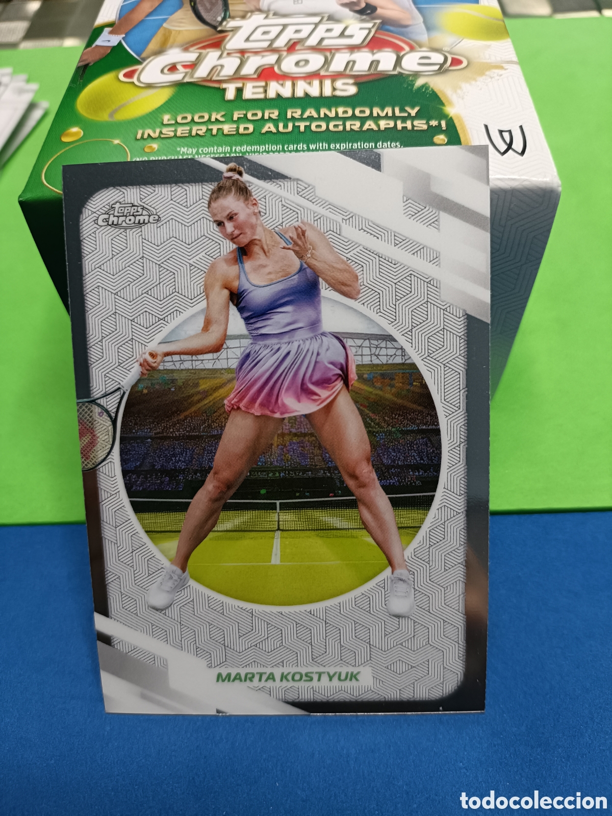 Cartes &agrave; collectionner de Football: 2026 Topps chrome tennis - 46 Kostyuk