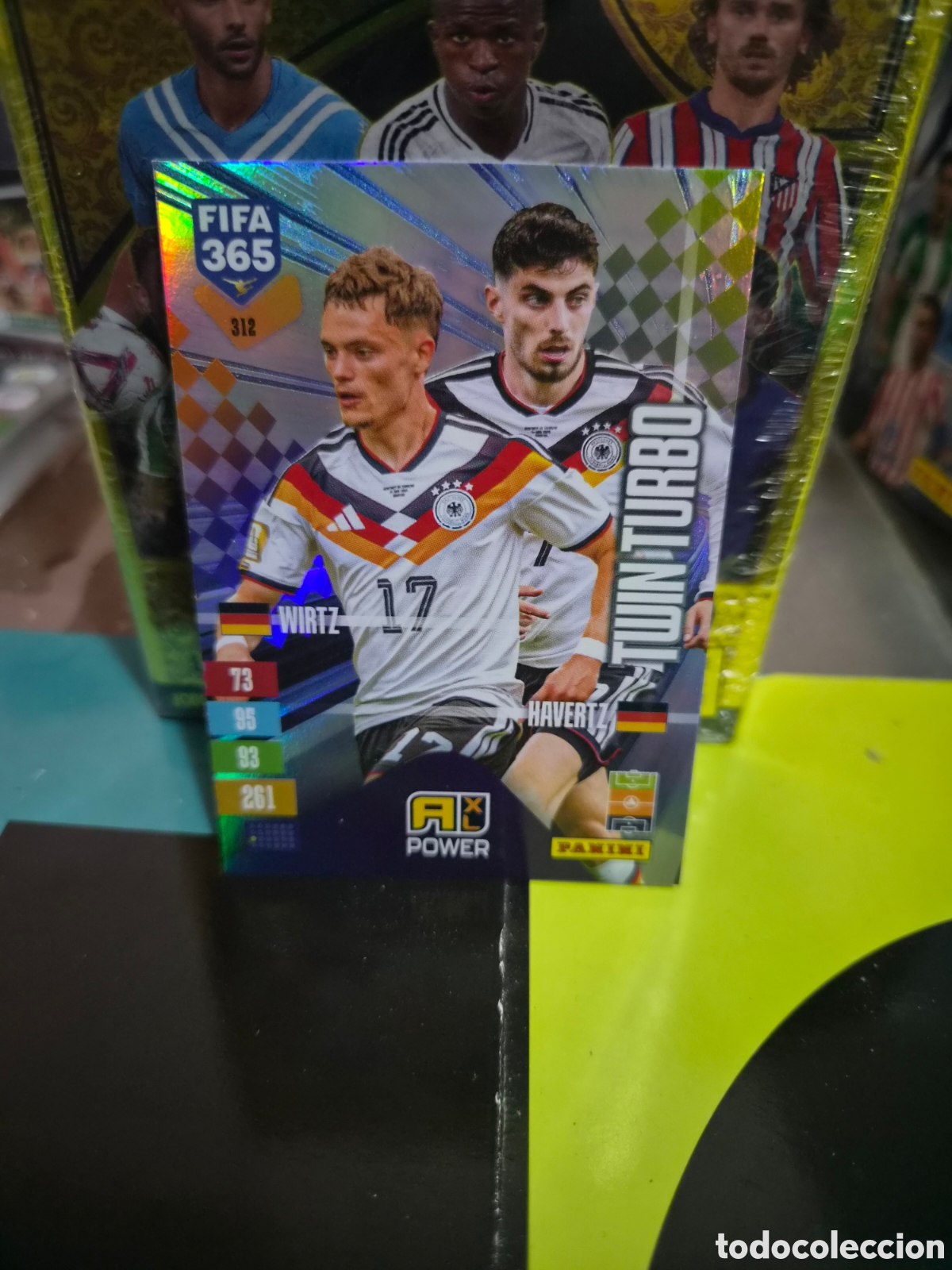 Cromos de f&uacute;tbol: N&deg;312 Twin Turbo Wirtz-Havertz FIFA 365 2027