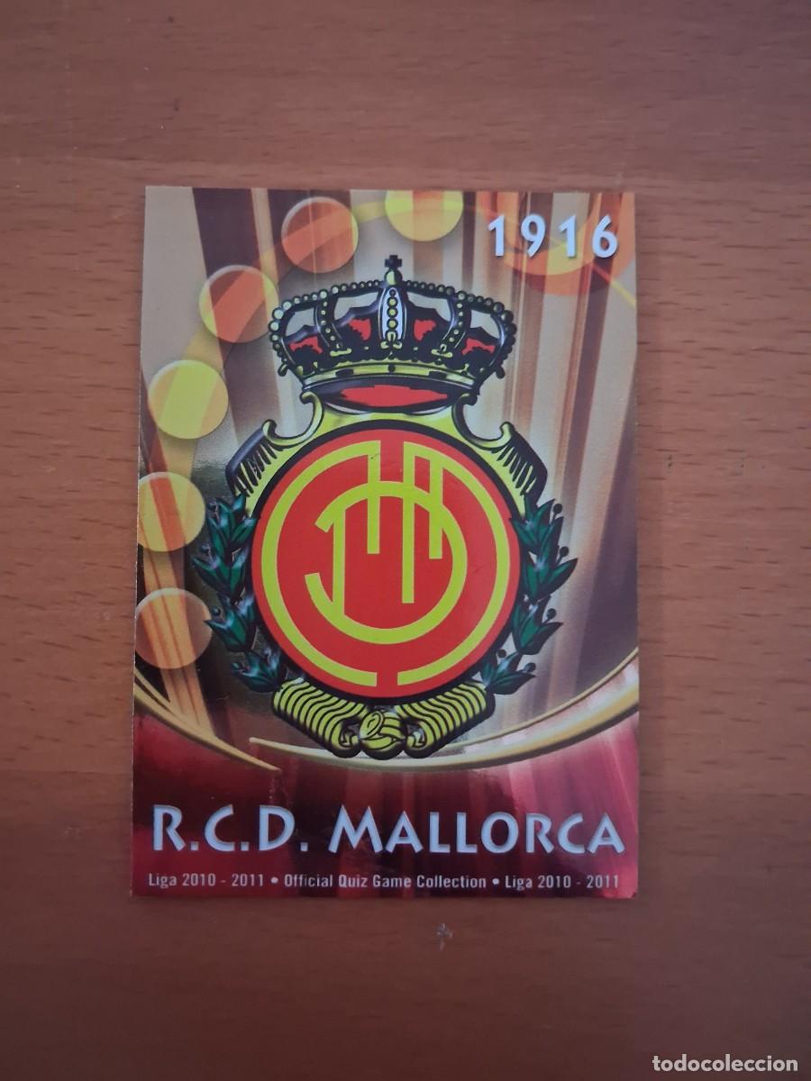 Fu&szlig;ball-Sticker: Mundicromo Official Quiz Game Collection 2010 2011 RCD Mallorca 109 Escudo