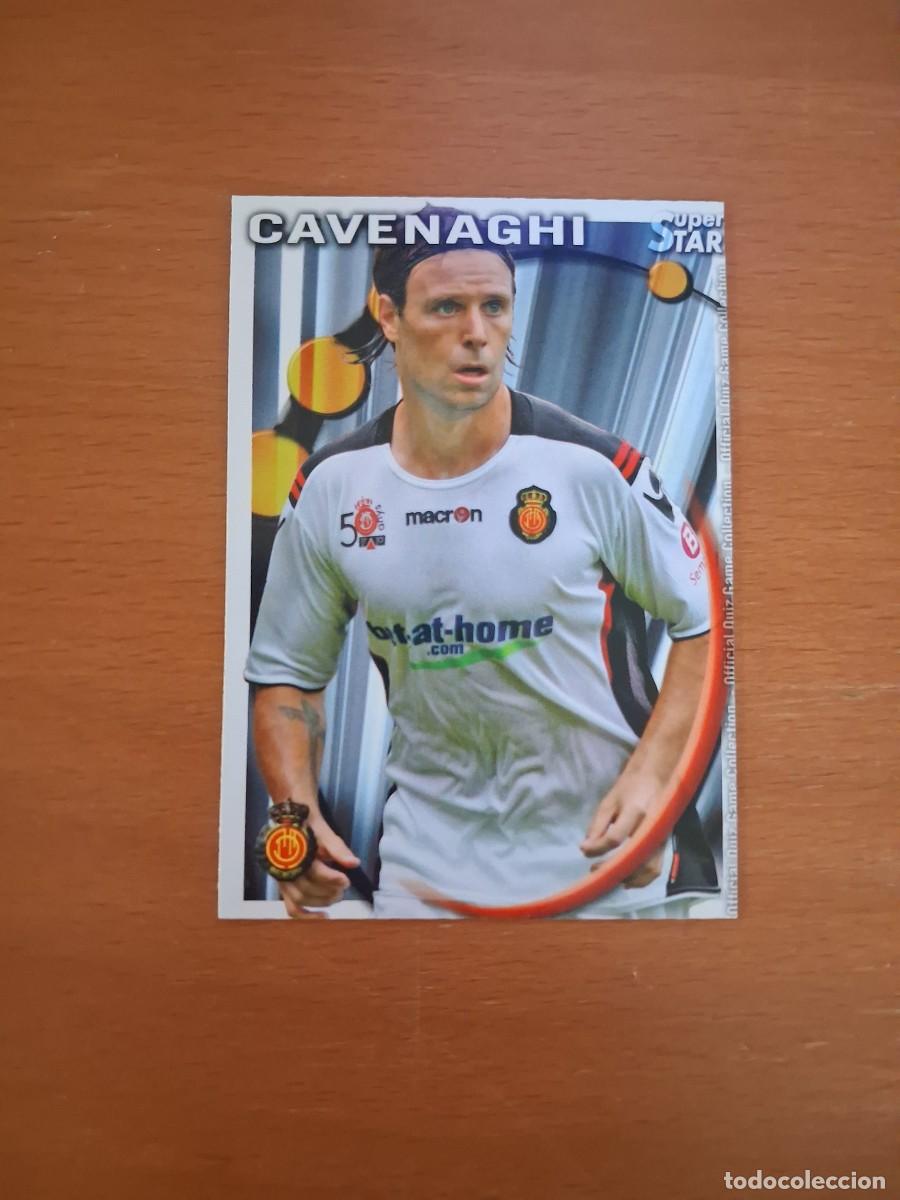Cromos de Futebol: Mundicromo Official Quiz Game Collection 2010 2011 RCD Mallorca 135 Cavenaghi Superstar