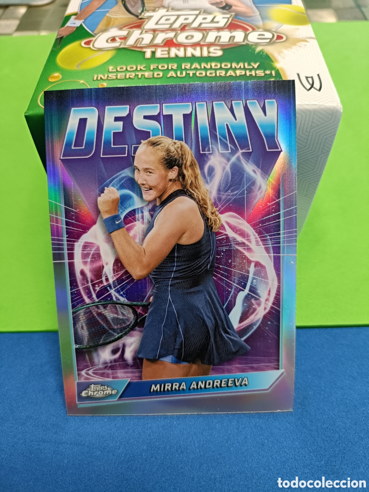 Figurine di Calcio: 2026 Topps chrome tennis - Destiny DTY-AND Mirra Andreeva