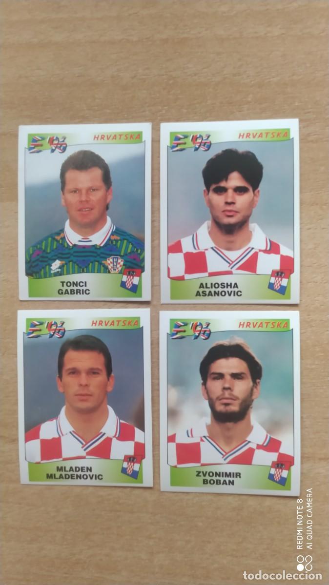 Figurine di Calcio: CROACIA 348 ALIOSHA ASANOVIC EURO 96 EUROCOPA 1996 PANINI - C7