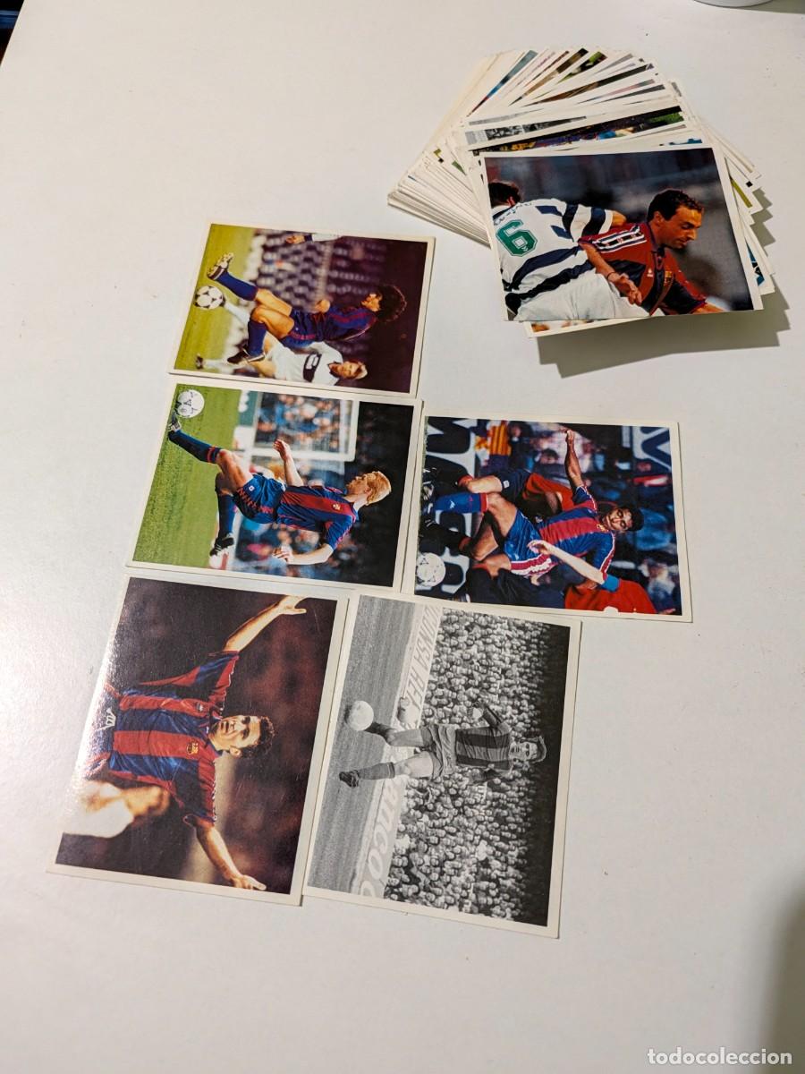 Figurine di Calcio: Pack 50+ cromos coleccion FC Barcelona
