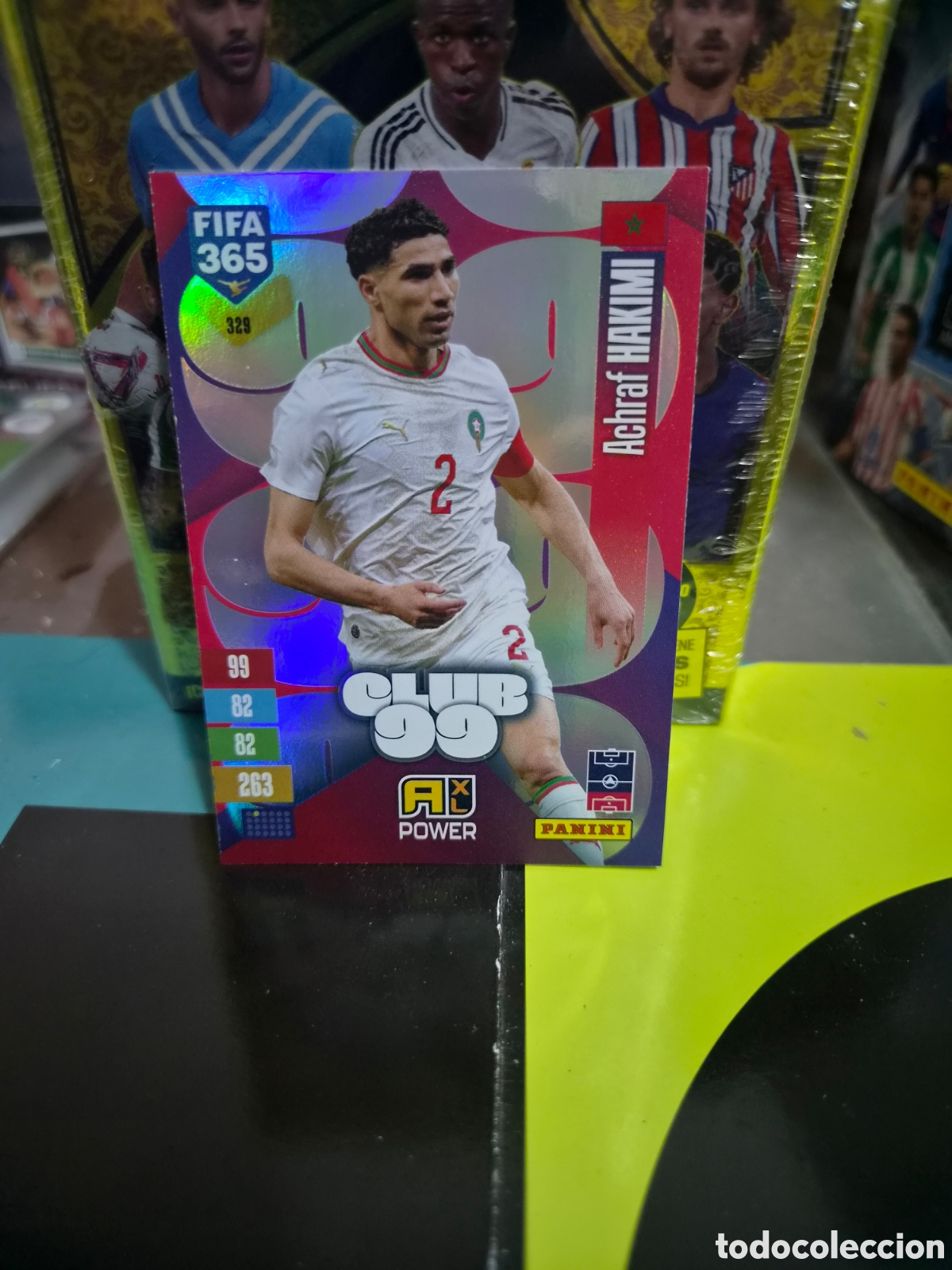 Figurine di Calcio: N&deg;329 Club99 Achraf Hakimi FIFA 365 2027