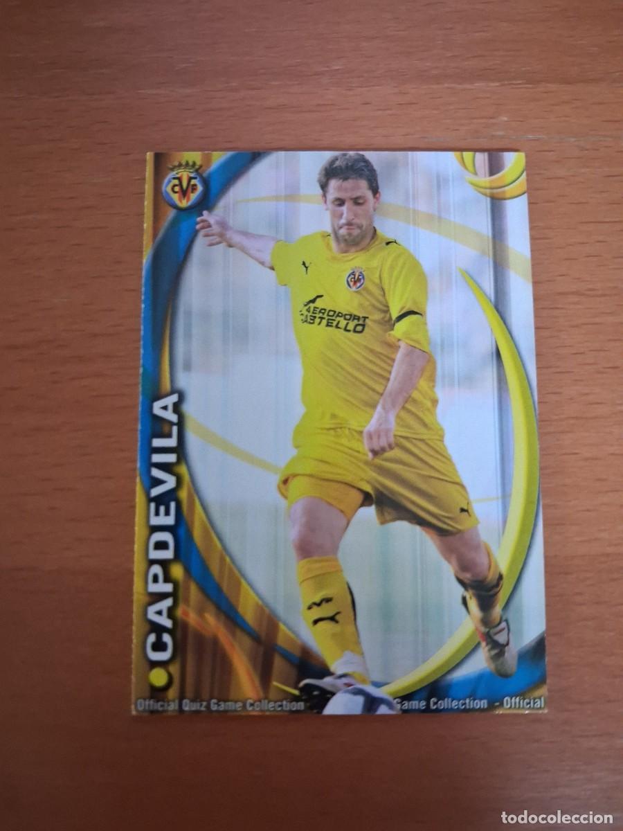 Cromos de Futebol: Mundicromo Official Quiz Game Collection 2010 2011 Villarreal CF 172 Capdevila