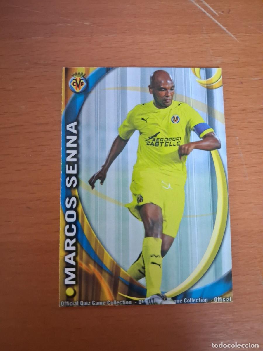 Cromos de Futebol: Mundicromo Official Quiz Game Collection 2010 2011 Villarreal CF 175 Marcos Senna
