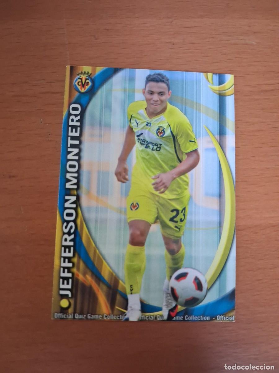 Cromos de Futebol: Mundicromo Official Quiz Game Collection 2010 2011 Villarreal CF 178 Jefferson Montero