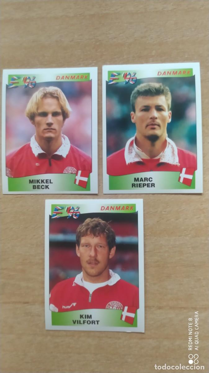Cromos de Futebol: DINAMARCA 290 MIKKEL BECK EURO 96 EUROCOPA 1996 PANINI - C7