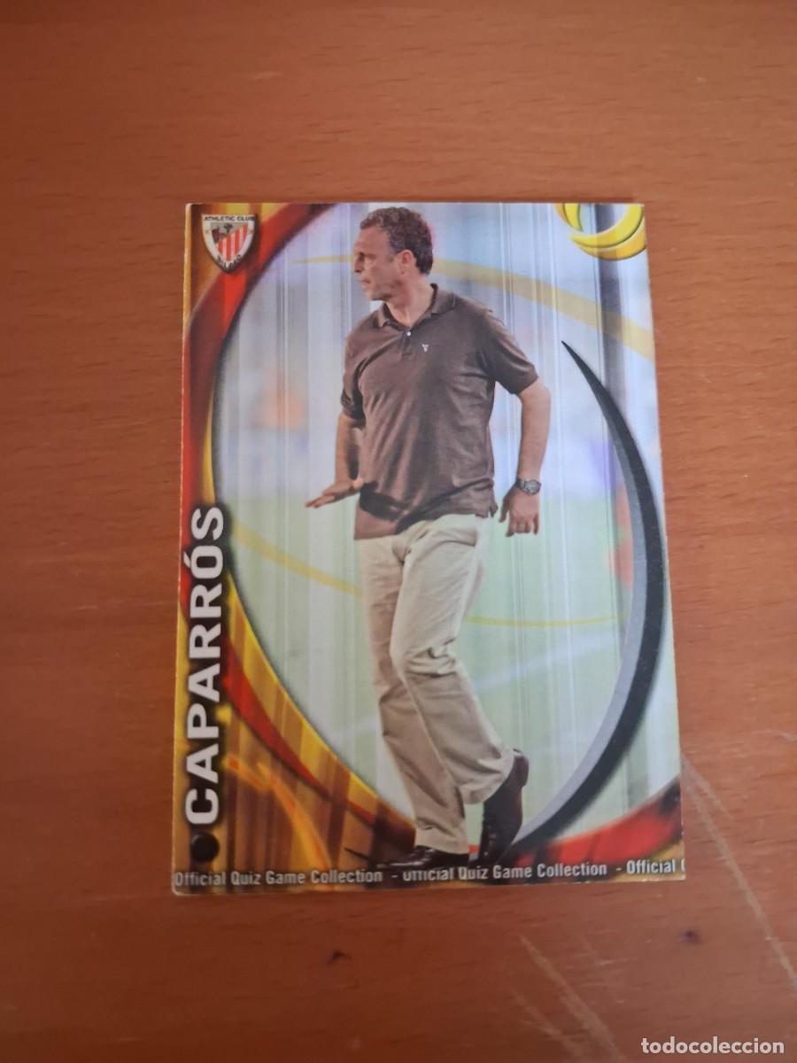 Cromos de Futebol: Mundicromo Official Quiz Game Collection 2010 2011 Athletic Club 192 Caparros